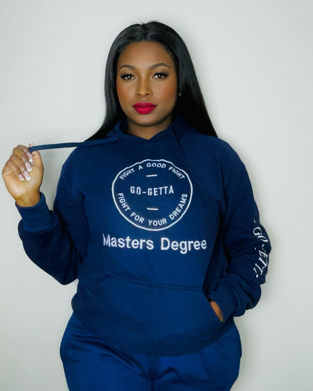 GO-GETTA MASTERS DEGREE HOODY