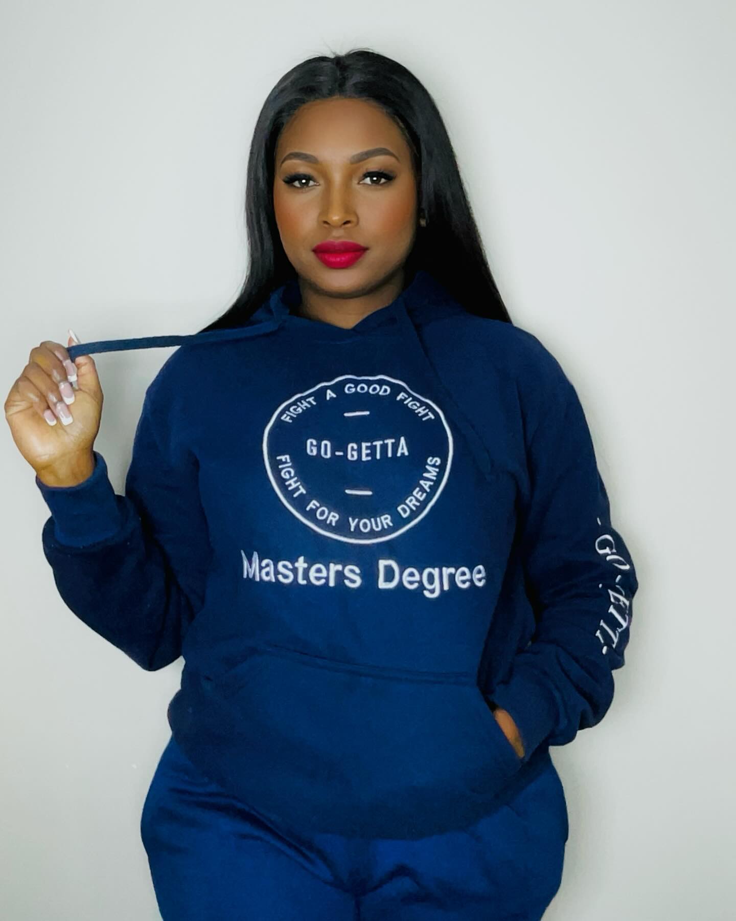 GO-GETTA MASTERS DEGREE HOODY